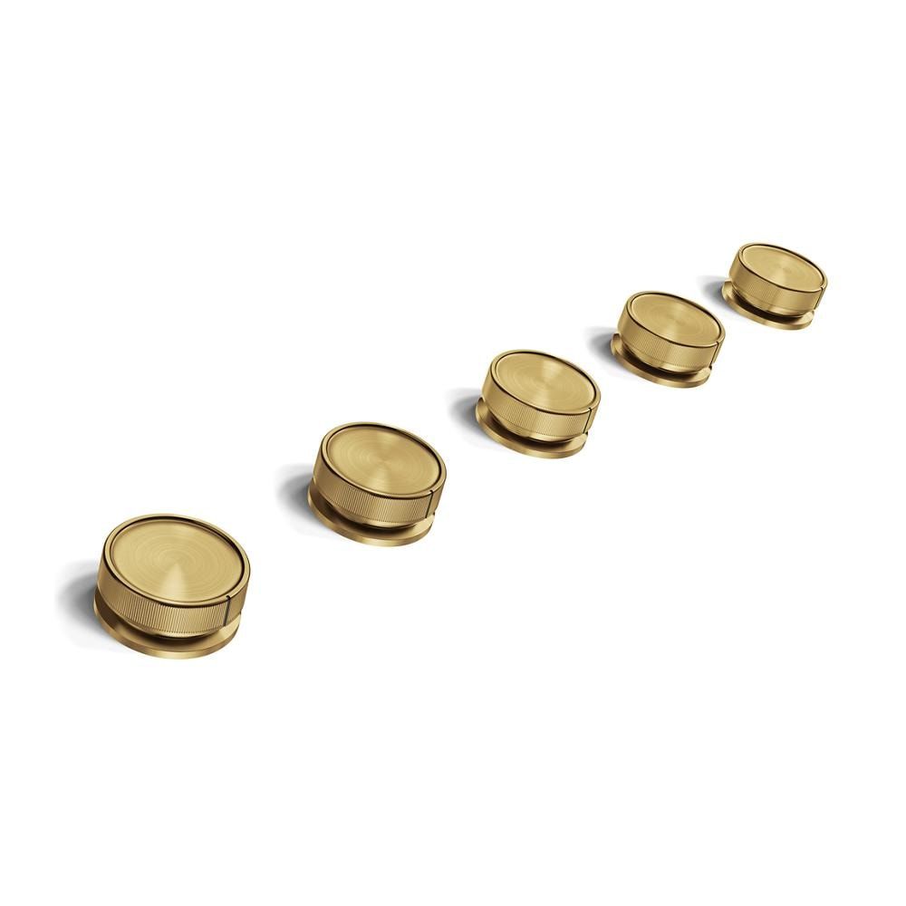 Knob Hardware Accessory Kit For KitchenAid® Cooktop - Brass