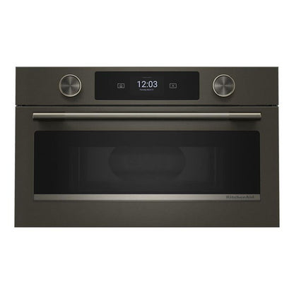 30" Built In Microwave Oven With Air Fry - Black Ore