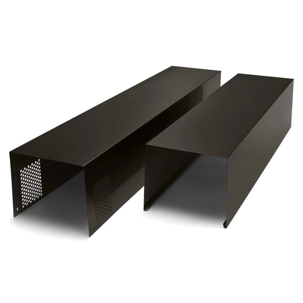 30" (76.2 cm) Range Hood Chimney Extension Kit - Black Stainless