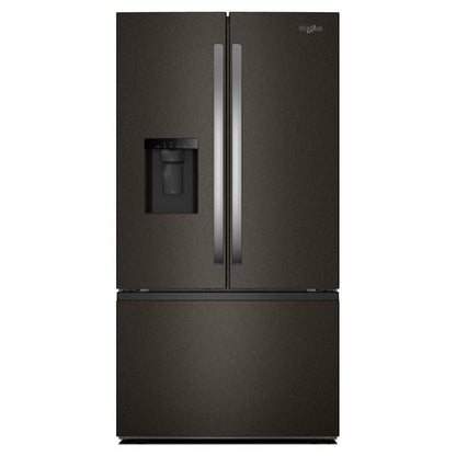 36" French Door Refrigerator With Dual Ice Makers - 30 Cu. Ft. - Print Resist Black Stainless