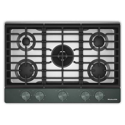 KitchenAid 30" Gas Cooktop With 5 Burners And Integrated Wok Grate - Juniper