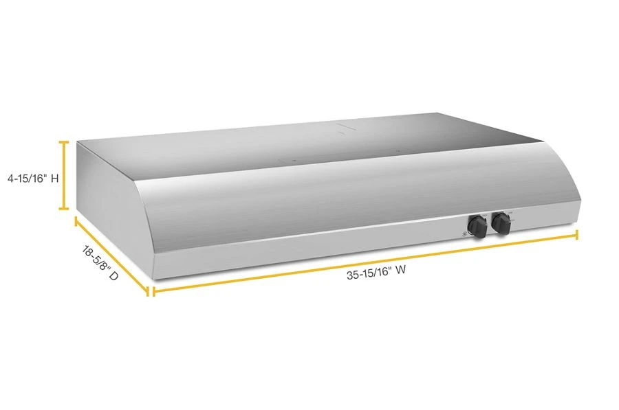 36" Range Hood With The FIT System - Stainless Steel