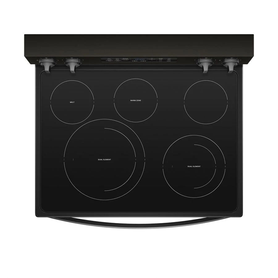 6.4 Cubic Feet Freestanding Electric Range With Frozen Bake Technology - Black Stainless