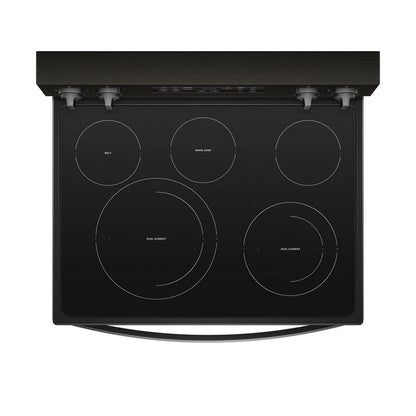 6.4 Cubic Feet Freestanding Electric Range With Frozen Bake Technology - Black Stainless