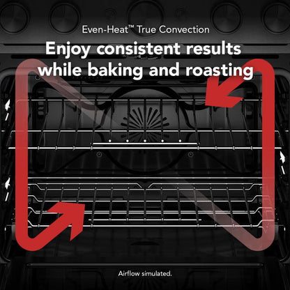 48" 6 Burner Commercial-Style Dual Fuel Range With Griddle - Juniper