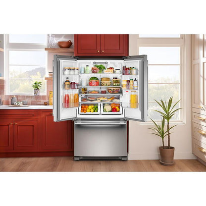 20 Cu. Ft. 36" Counter-Depth French Door Refrigerator With Internal Water Dispenser