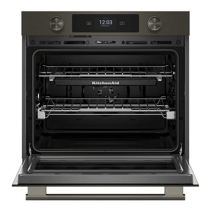 30" Smart Electric Single Wall Oven With Assisted Cooking Modes - Black Ore