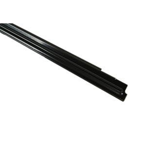 27" Bottom Vent Heat Deflector - Black