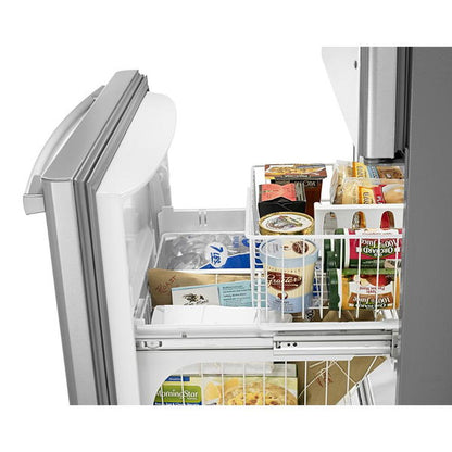 29" Wide Bottom-Freezer Refrigerator With Easyfreezer Pull-Out Drawer, 18 Cu. Ft. Capacity - Stainless Steel