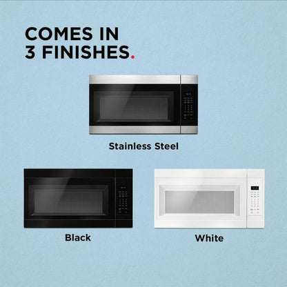 1.7 Cu. Ft. Over-The-Range Microwave With Quick Start Presets - Stainless Steel