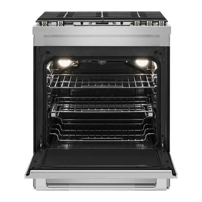 Rise 30" Gas Slide-In Range - Stainless Steel