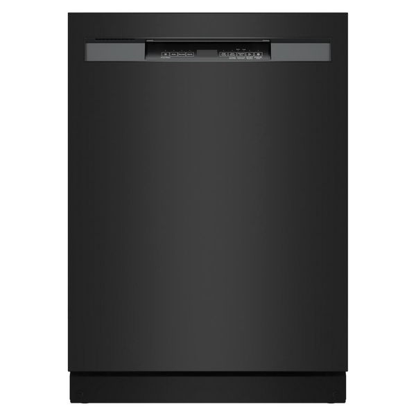 Front Control Dishwasher With Powerblast Cycle And Heated Dry - Black