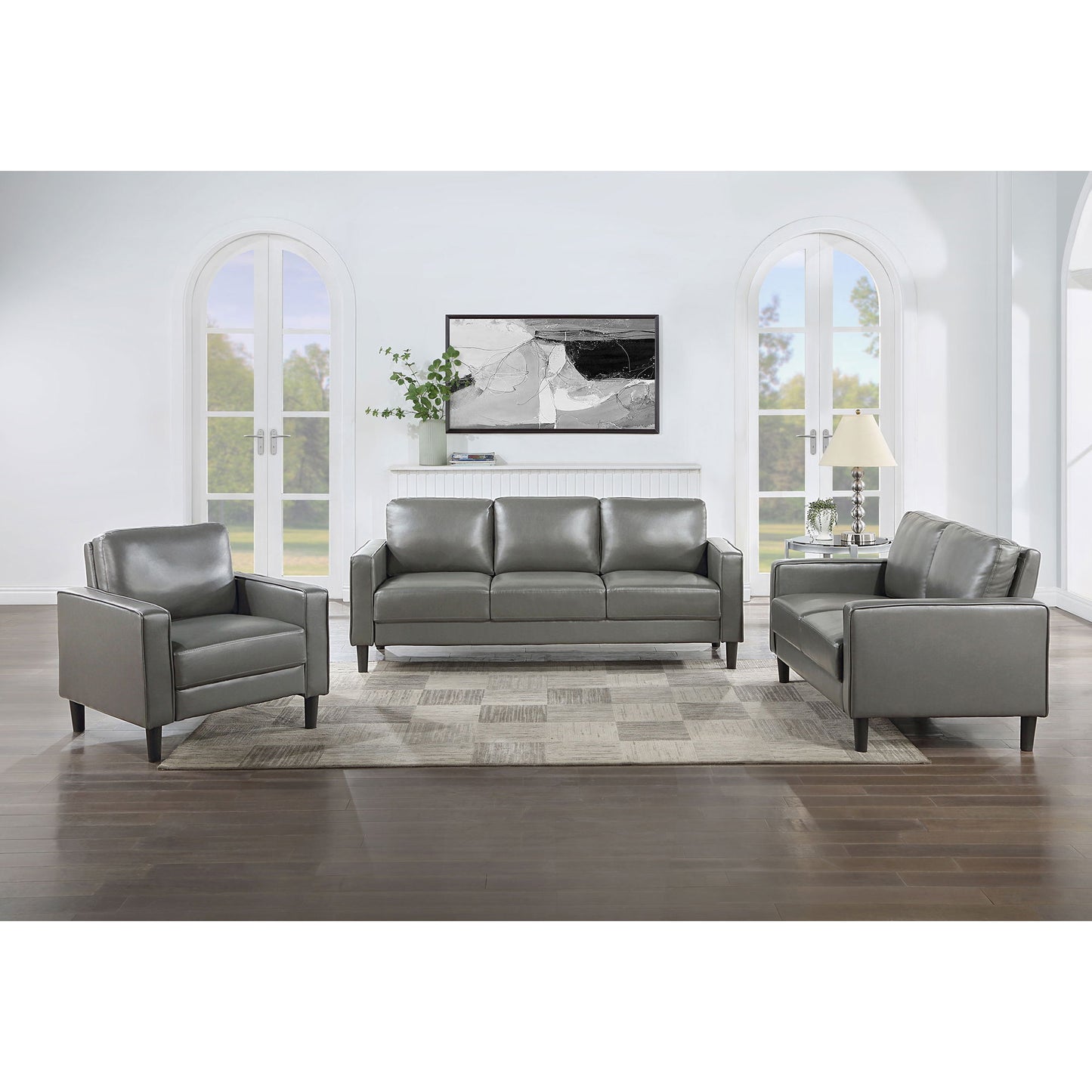 Farallone - Track Arm Sofa Set
