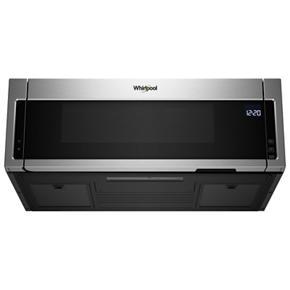1.1 Cubic Feet Low Profile Microwave Hood Combination - Fingerprint Resistant Stainless Steel