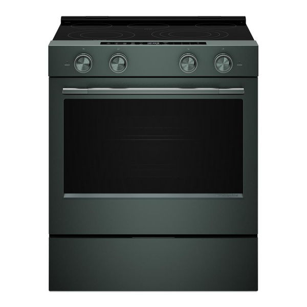 5.3 Cu. Ft. Smart Slide-In Electric Range With Two Even-Heat Hyper Elements And Convection Cooking Modes - Juniper