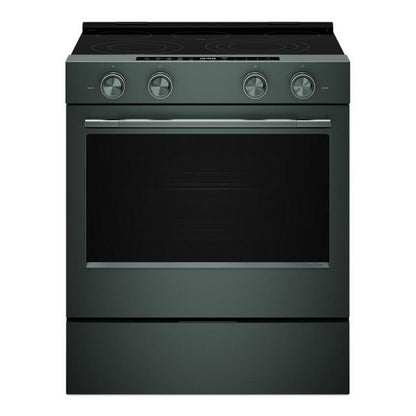 5.3 Cu. Ft. Smart Slide-In Electric Range With Two Even-Heat Hyper Elements And Convection Cooking Modes - Juniper