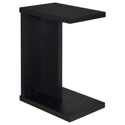 Clower - Engineered Wood C-Shaped Sofa Side Table