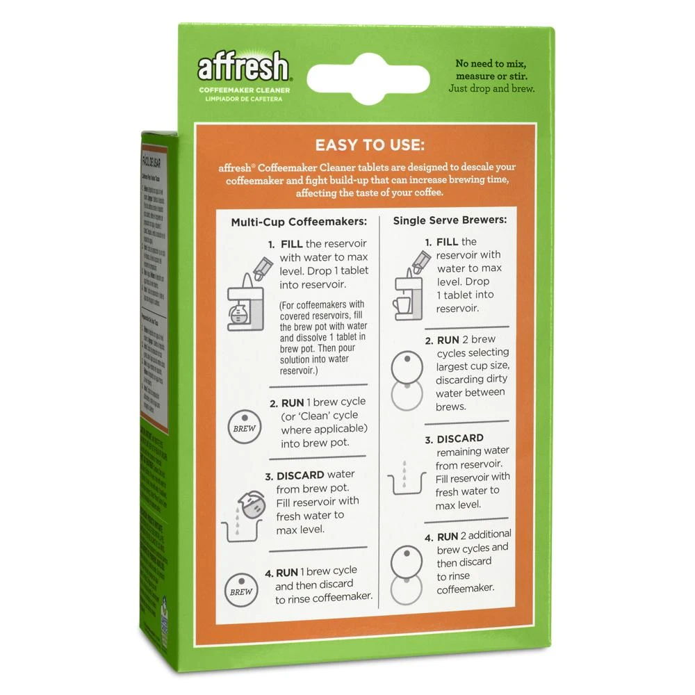 Affresh Coffee Maker Cleaner - 3 Count