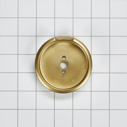 Jennair 3" D Single Bezel For Rise-Style Commercial Range And Rangetop Burner Griddle Knobs - Brass