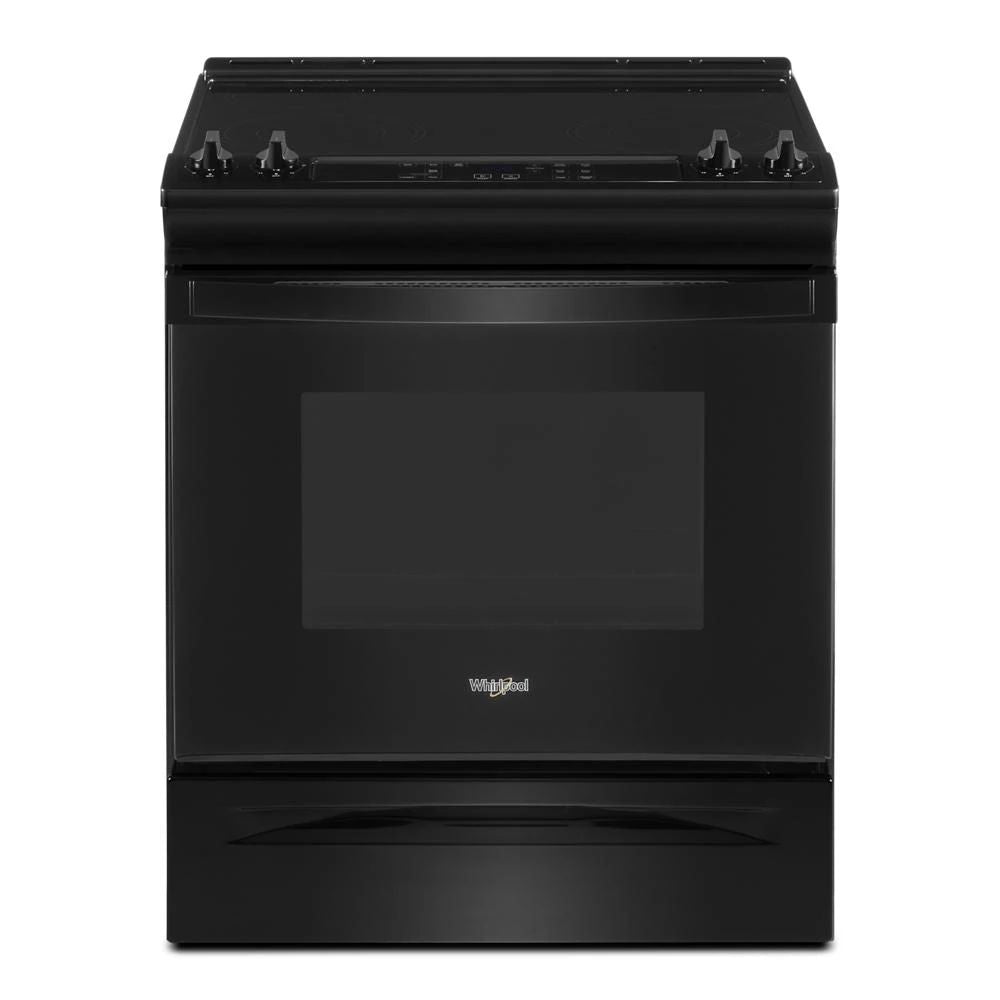 34" Tall Range With Self Clean Oven Cycle - Black