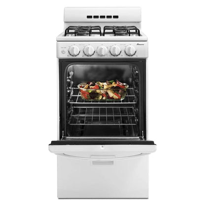 20" Gas Range With Compact Oven Capacity