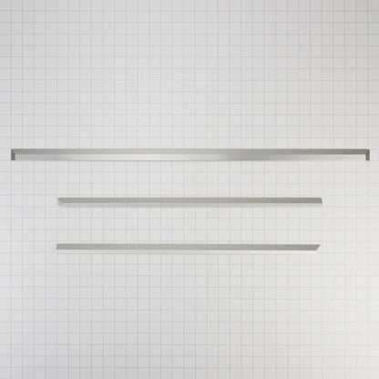 34" Slide-In Range Trim Kit, With (3) Trim Pieces, And Installation Instructions - Stainless Steel