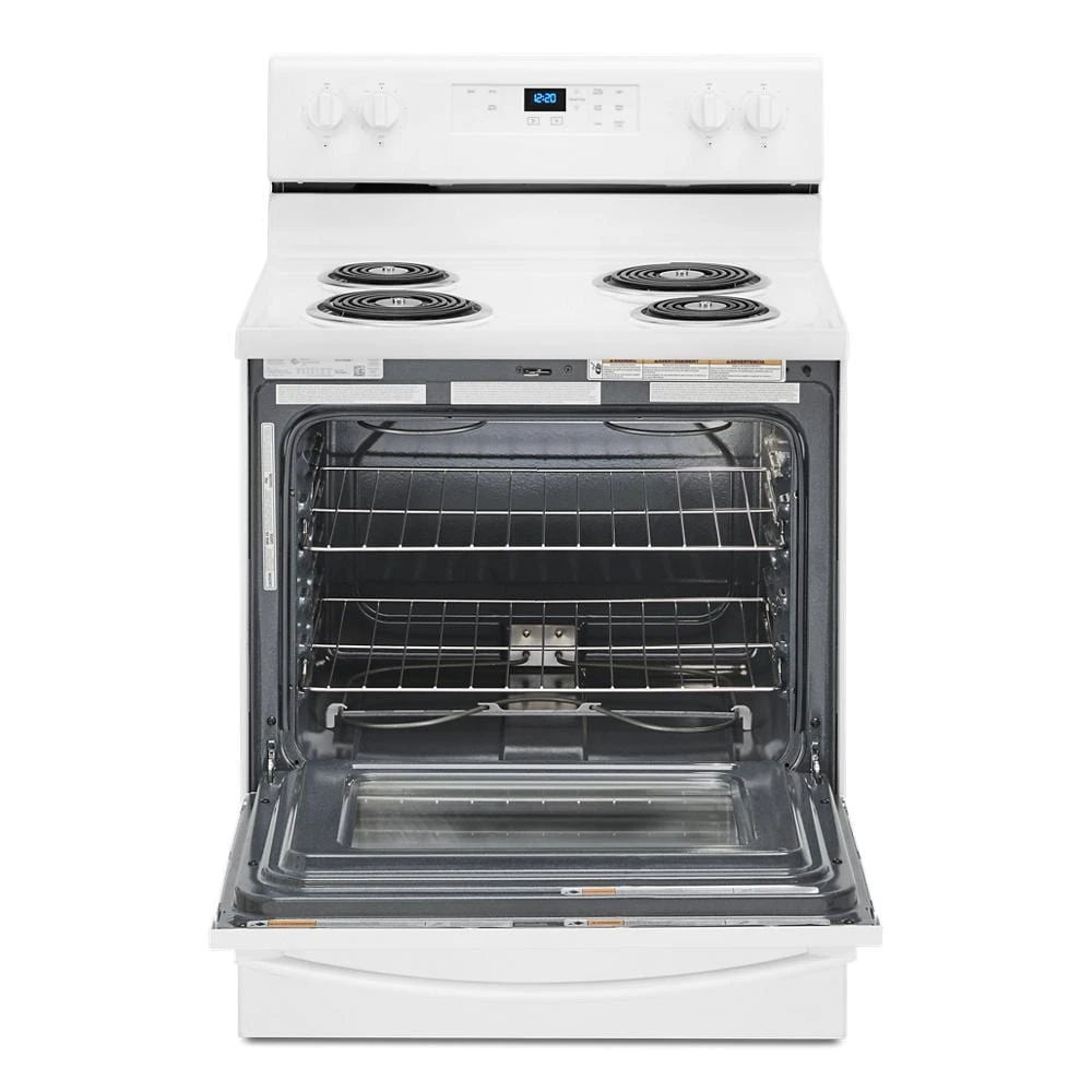 4.8 Cubic Feet Electric Range With Keep Warm Setting