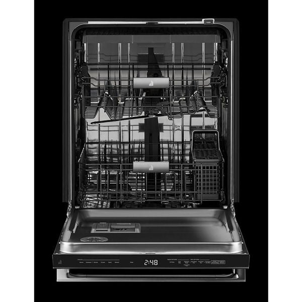 Noir 24" Built-In Dishwasher With Precise Fit 3Rd Rack For Cutlery With Plasma Coating, 39 dBA