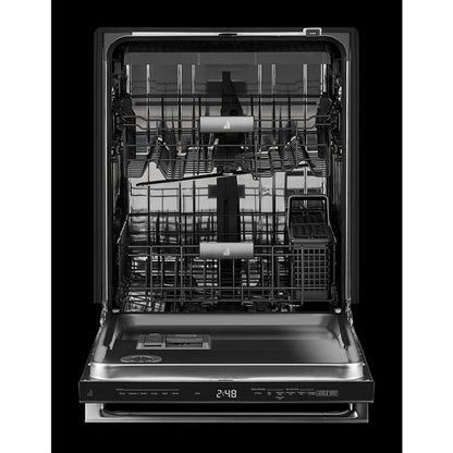 Noir 24" Built-In Dishwasher With Precise Fit 3Rd Rack For Cutlery With Plasma Coating, 39 dBA