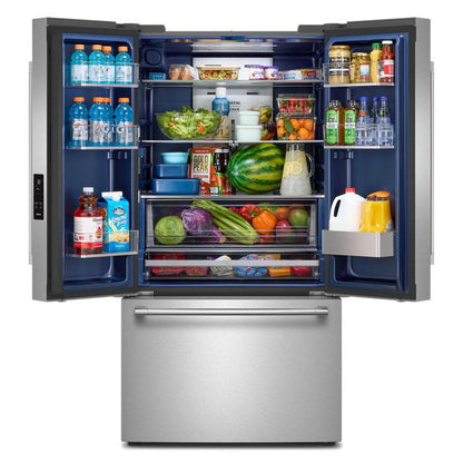Maytag 31 Cu. Ft. Xl Capacity French Door Bottom Mount Refrigerator With Ice + Water