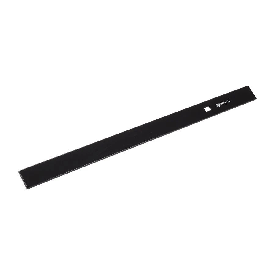 30" Range Downdraft Vent Top Trim, Fits Jxd7030Ys - Black