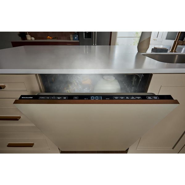 KitchenAid 44 dBA Panel-Ready Two-Rack Flush Dishwasher With Door-Open Dry System