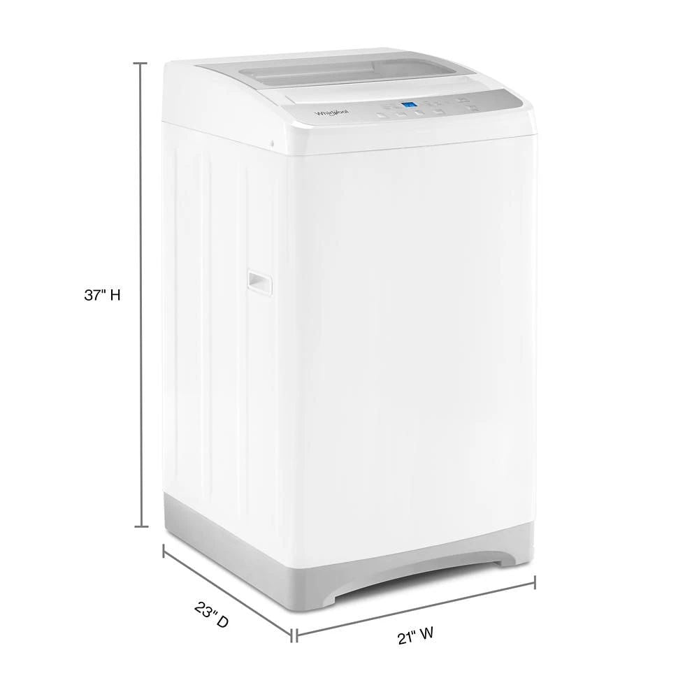 1.6 Cubic Feet Compact Top Load Washer With Flexible Installation