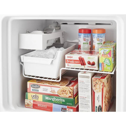 24" Wide Small Space Top-Freezer Refrigerator - 12.9 Cubic Feet - Black