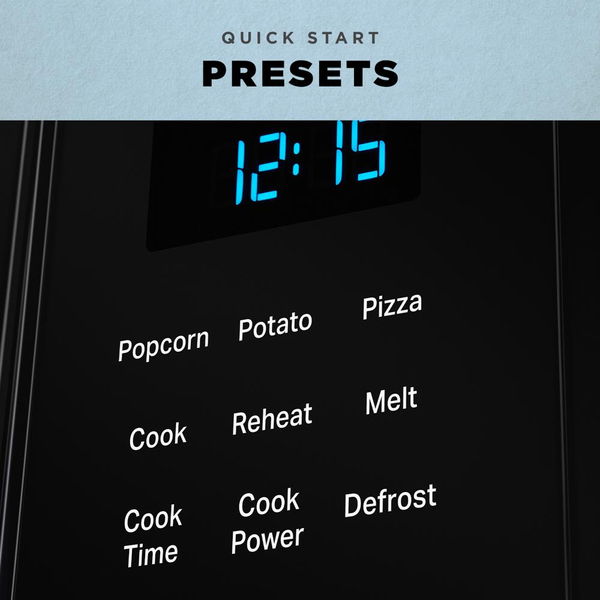 1.7 Cu. Ft. Over-The-Range Microwave With Quick Start Presets - Stainless Steel