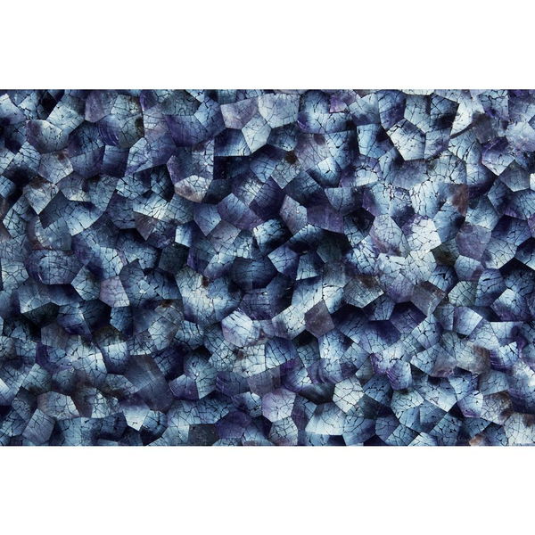 24" Elements Collection Custom Column Panel - Mussel Shell Blue