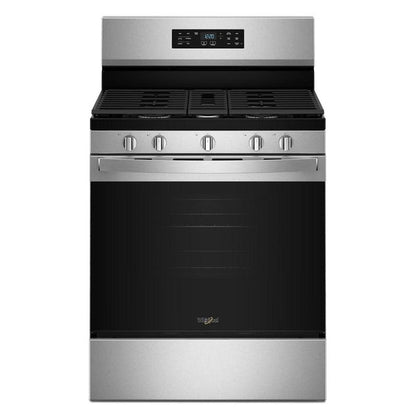 30" Gas Range With Air Cooking Technology And Steam Clean - Stainless Steel