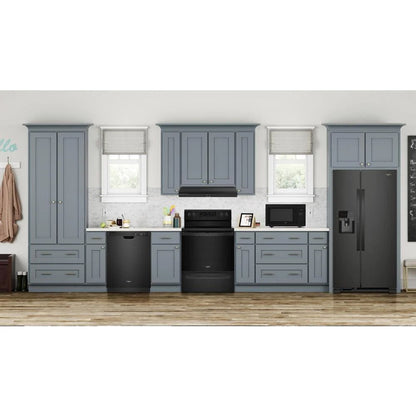 33" Wide Side-By-Side Refrigerator, 21 Cubic Feet