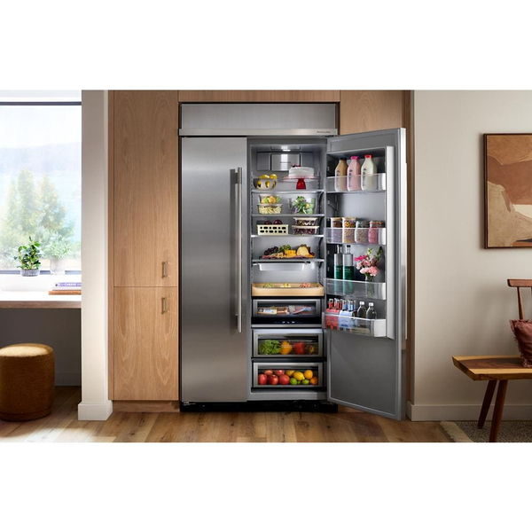 25.5 Cu. Ft. 42" Built-In Side-By-Side Refrigerator With Platinum Interior