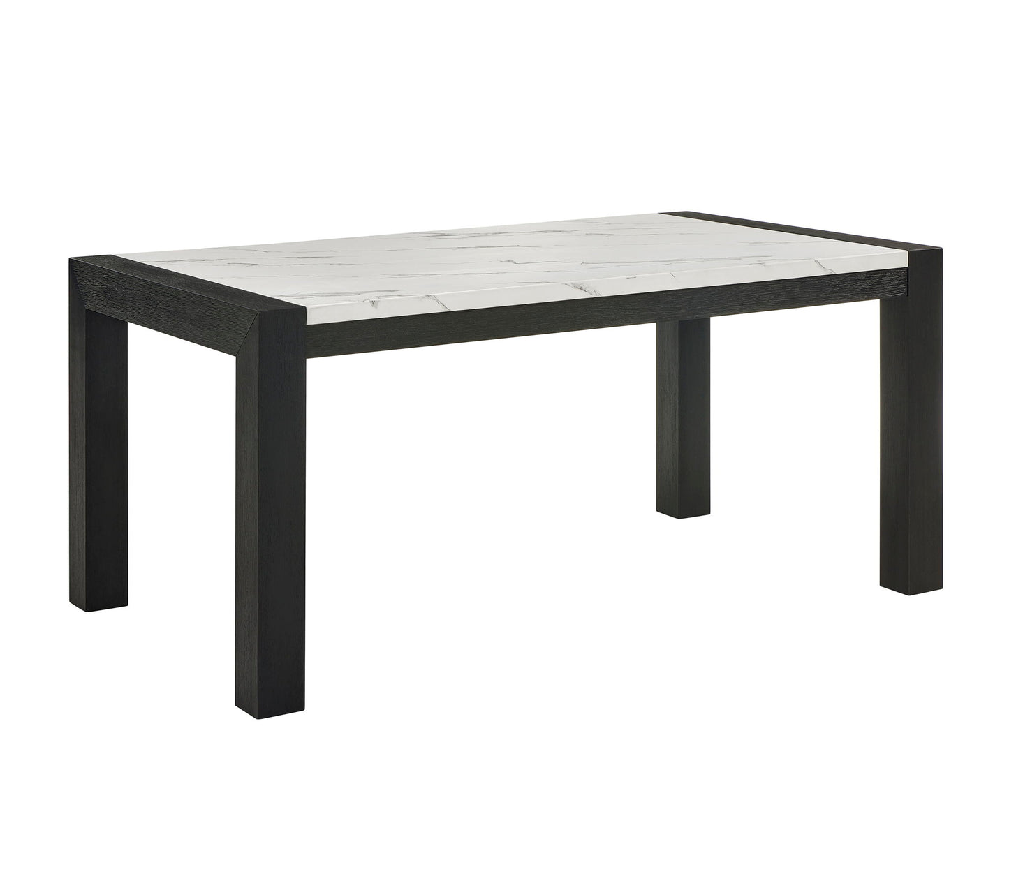 Jules - 5 Piece Dining Room Set - Charcoal / White