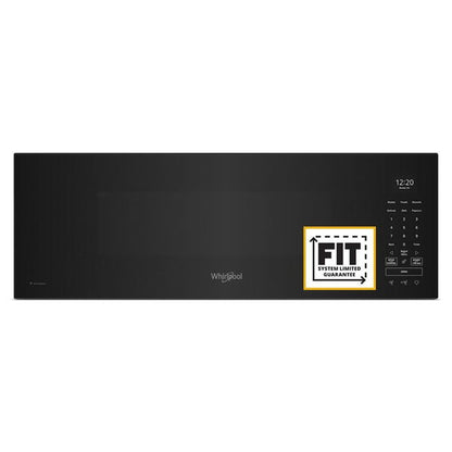 1.1 Cu. Ft. Smart Low Profile Microwave Hood Combination With 450 Crm 4-Speed Venting - Black