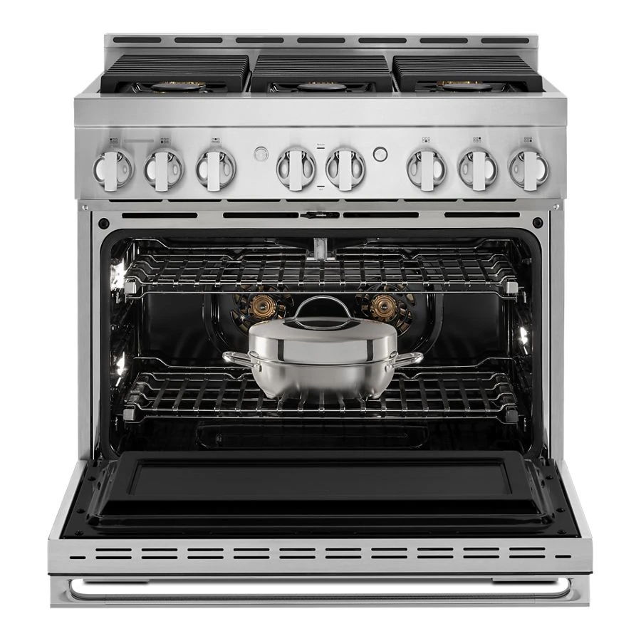 36" Noir Gas Professional-Style Range