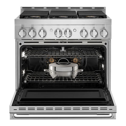 36" Noir Gas Professional-Style Range