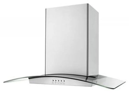 36" Modern Glass Wall Mount Range Hood