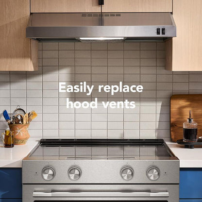 Smart Low Profile Microwave Hood Combination With Dual Fan Ventilation - Black Ore