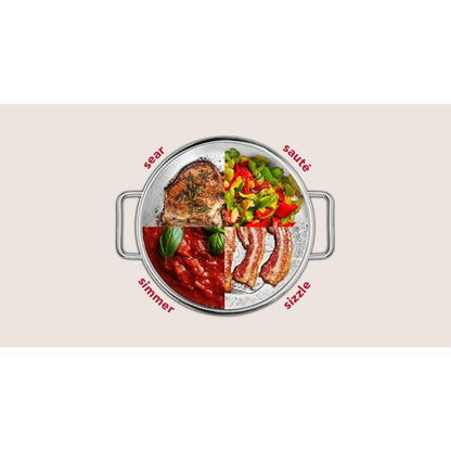 30" 4 Burner Commercial-Style Dual Fuel Range With No Preheat Air Fry Mode - Agave
