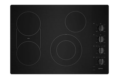 30" Electric Cooktop With Reversible Grill And Griddle - Black