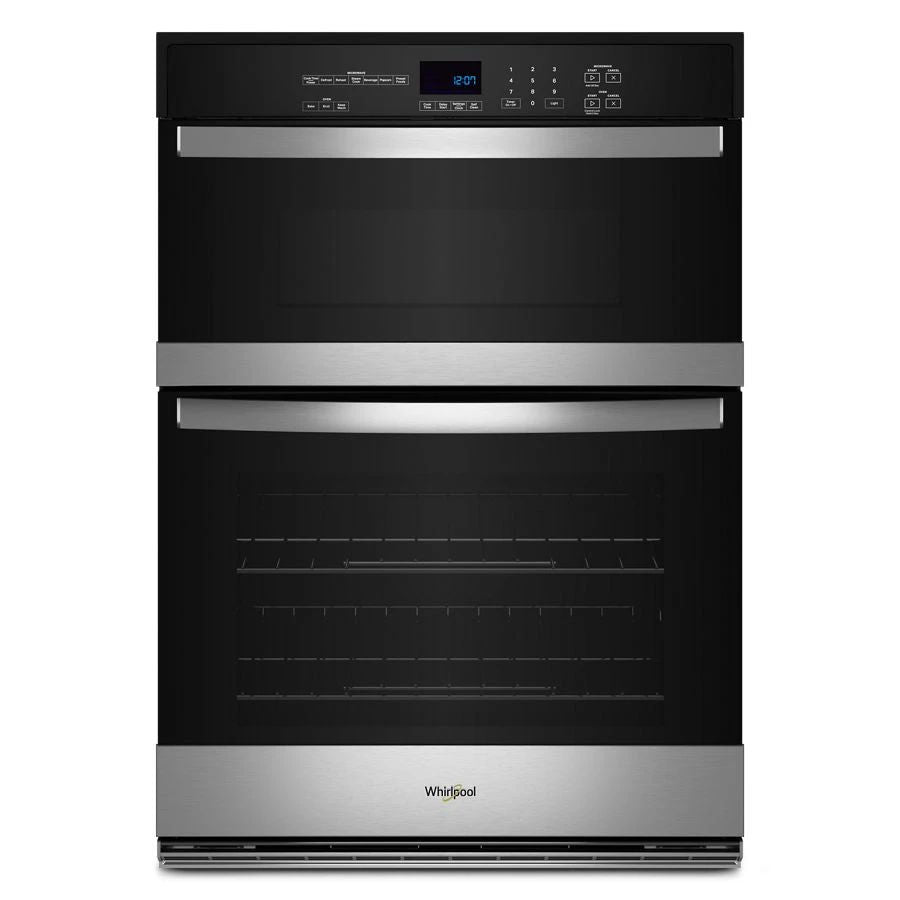 6.4 Total Cubic Feet Combo Self-Cleaning Wall Oven - Stainless Steel