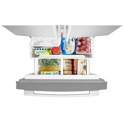 30" Wide French Door Refrigerator, 20 Cu. Ft. - White