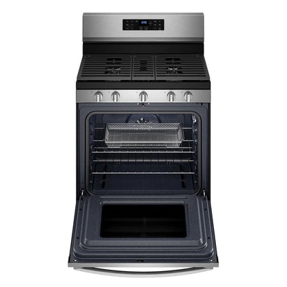 5.0 Cubic Feet Whirlpool Gas 5-in-1 Air Fry Oven - Fingerprint Resistant Stainless Steel